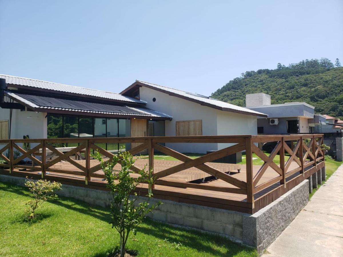 Florianópolis Casa De Praia Com Piscina Aquecida Area Gourmet E Jogos מראה חיצוני תמונה