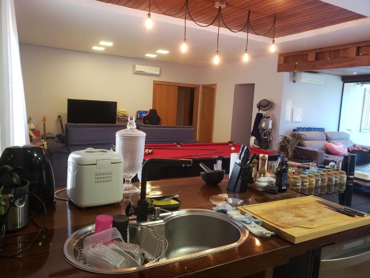 Florianópolis Casa De Praia Com Piscina Aquecida Area Gourmet E Jogos מראה חיצוני תמונה